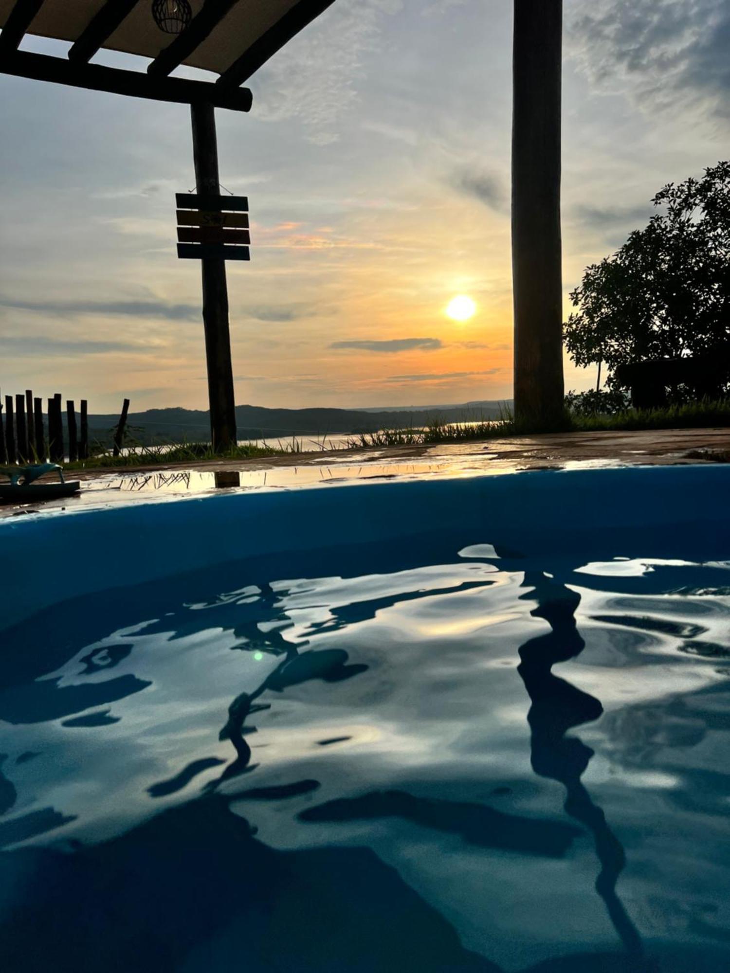Alexania Chale Mirante, Piscina, Cachoeira, Lago E Vista Espetacular מראה חיצוני תמונה